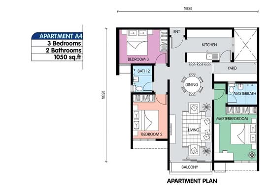 Residensi A'Famosa - Floor Plan - iProperty.com.my