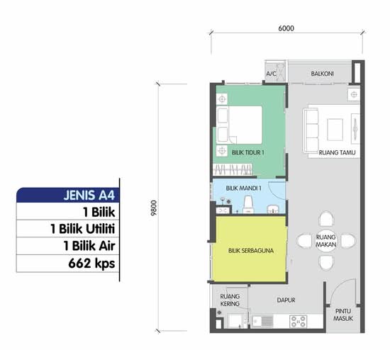 Residensi Alam Damai (PR1MA @ Alam Damai) - Floor Plan - iProperty.com.my