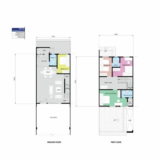Residensi Pulau Sebang - Floor Plan - iProperty.com.my