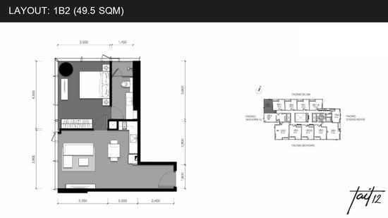 Tait Sathorn 12 - Floor Plan