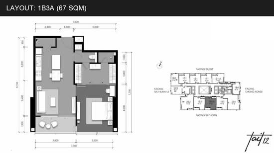 Tait Sathorn 12 - Floor Plan