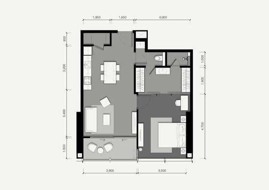 Tait Sathorn 12 - Floor Plan