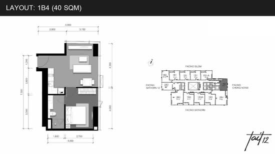 Tait Sathorn 12 - Floor Plan