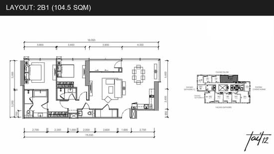 Tait Sathorn 12 - Floor Plan