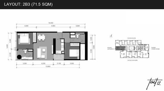 Tait Sathorn 12 - Floor Plan