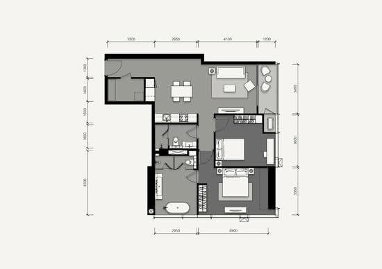 Tait Sathorn 12 - Floor Plan