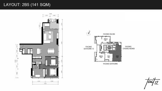 Tait Sathorn 12 - Floor Plan