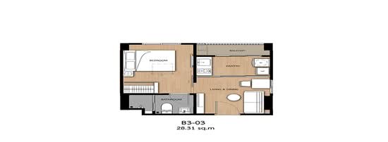 Galileo Ratchada 32 - Floor Plan