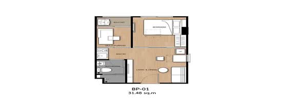 Galileo Ratchada 32 - Floor Plan
