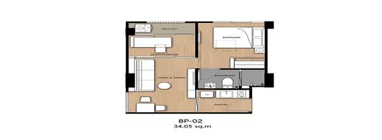 Galileo Ratchada 32 - Floor Plan