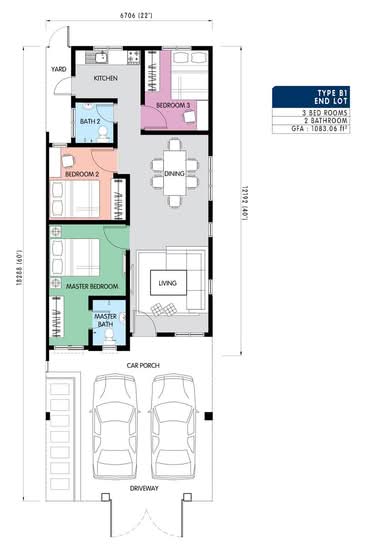 Residensi Padang Siding - Floor Plan - iProperty.com.my