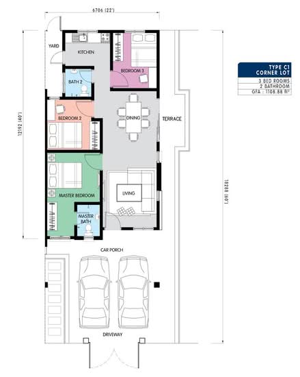 Residensi Padang Siding - Floor Plan - iProperty.com.my