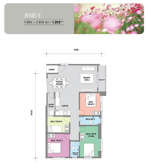 Residensi Kampung Paloh (PR1MA @ Kampung Paloh) - Floor Plan - iProperty.com.my