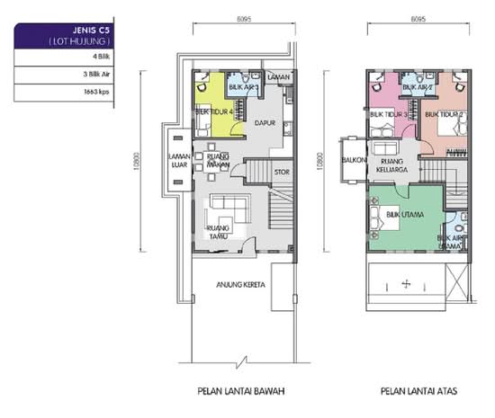 Residensi Tapah - Floor Plan - iProperty.com.my