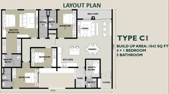 The Hipster - Floor Plan - iProperty.com.my
