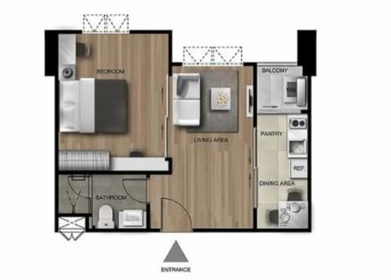 The Rich Sathorn-Taksin : เดอะริช สาทร-ตากสิน - Floor Plan