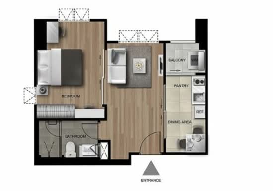 The Rich Sathorn-Taksin : เดอะริช สาทร-ตากสิน - Floor Plan