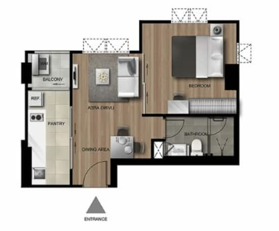 The Rich Sathorn-Taksin : เดอะริช สาทร-ตากสิน - Floor Plan