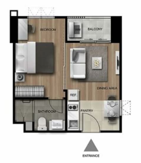 The Rich Sathorn-Taksin : เดอะริช สาทร-ตากสิน - Floor Plan
