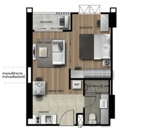 The Rich Sathorn-Taksin : เดอะริช สาทร-ตากสิน - Floor Plan