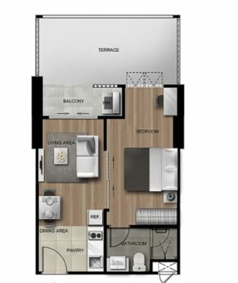 The Rich Sathorn-Taksin : เดอะริช สาทร-ตากสิน - Floor Plan