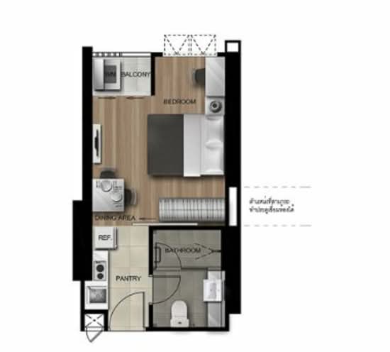 The Rich Sathorn-Taksin : เดอะริช สาทร-ตากสิน - Floor Plan