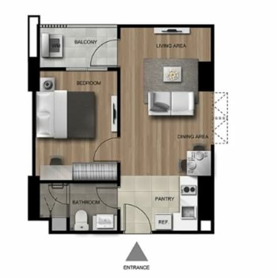 The Rich Sathorn-Taksin : เดอะริช สาทร-ตากสิน - Floor Plan