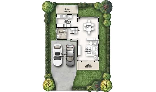 Supalai Ville Ekkachai-Kanchanapisek : ศุภาลัย วิลล์ เอกชัย-กาญจนาภิเษก - Floor Plan