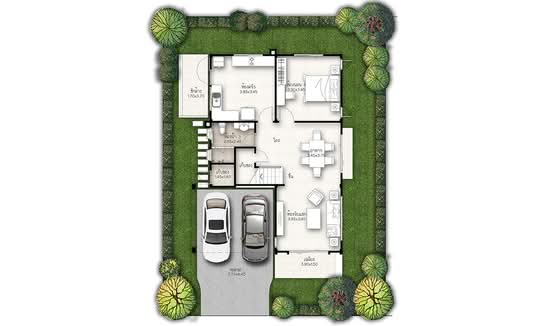 Supalai Ville Ekkachai-Kanchanapisek : ศุภาลัย วิลล์ เอกชัย-กาญจนาภิเษก - Floor Plan
