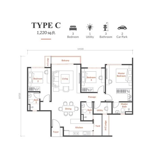 99 Residence - Floor Plan - iProperty.com.my