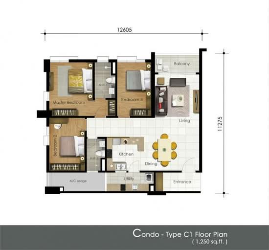 Celesta Residency - Floor Plan - iProperty.com.my