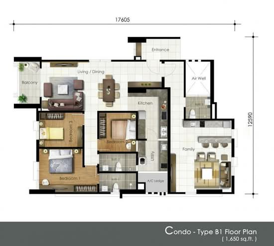 Celesta Residency - Floor Plan - iProperty.com.my