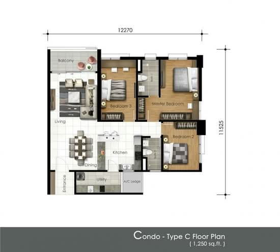 Celesta Residency - Floor Plan - iProperty.com.my