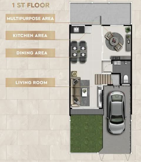 Grande Pleno Watcharapol-Sukhaphiban 5 - Floor Plan