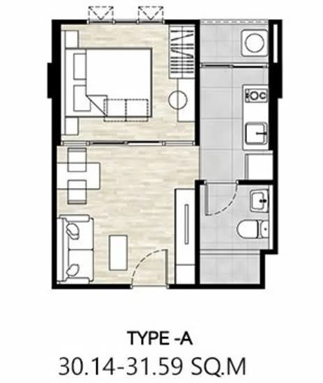 D Mark Condo @ Lasalle - Floor Plan