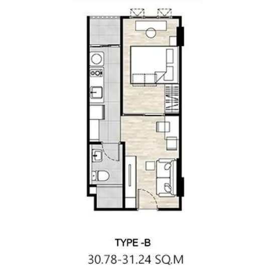 D Mark Condo @ Lasalle - Floor Plan
