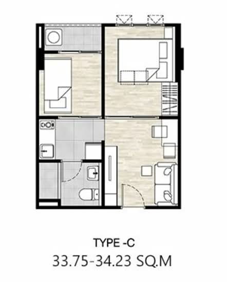 D Mark Condo @ Lasalle - Floor Plan