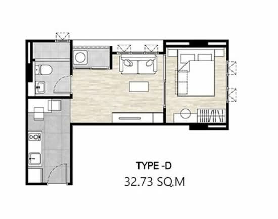 D Mark Condo @ Lasalle - Floor Plan