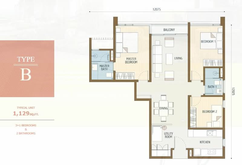 Service Residence for Rent at Duta Park Residences - Kok KH - PropertyGuru.com.my