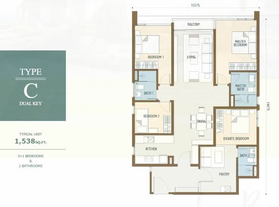 Duta Park Residences - Floor Plan - iProperty.com.my