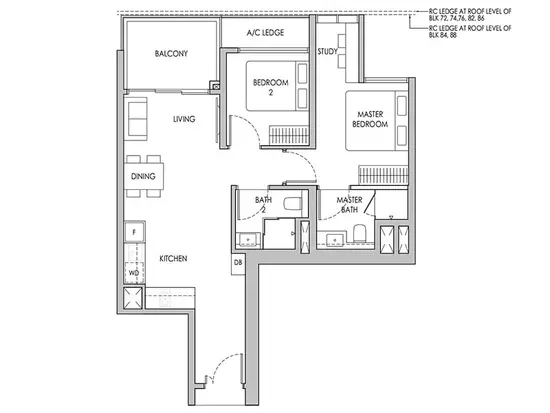 Sengkang Grand Residences - Floor Plan