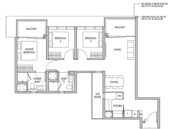 Sengkang Grand Residences - Floor Plan