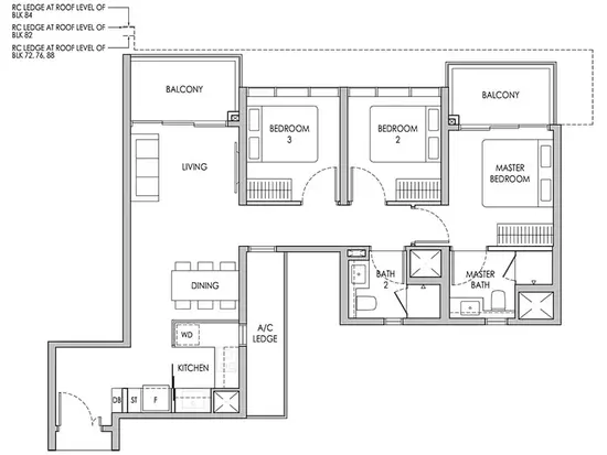 Sengkang Grand Residences - Floor Plan
