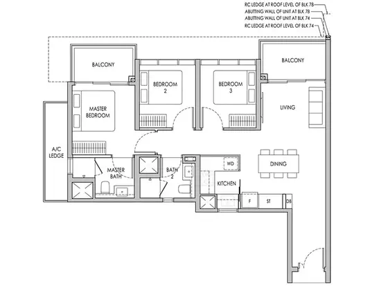 Sengkang Grand Residences - Floor Plan