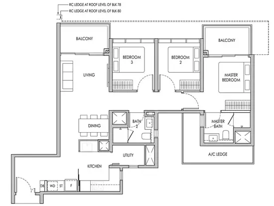 Sengkang Grand Residences - Floor Plan