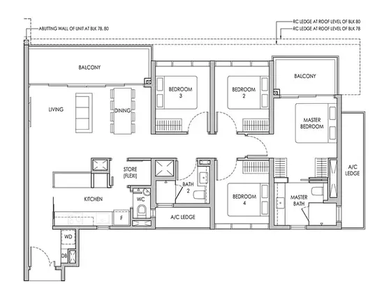 Sengkang Grand Residences - Floor Plan