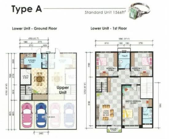 Merdu Kayangan - Floor Plan - iProperty.com.my