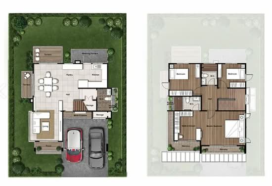 Pruksa Town Nexts Bangna Km.5 : พฤกษาทาวน์ เน็กซ์ บางนา กม.5 - Floor Plan