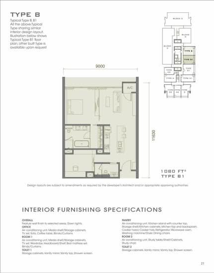 The Face Suites (Platinum Suites) - Floor Plan