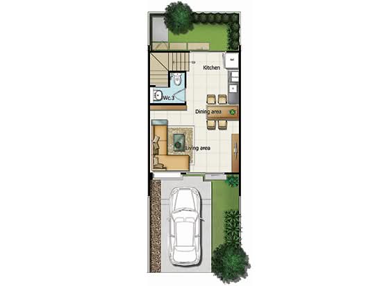 Indy Srinakarin : อินดี้ ศรีนครินทร์ - Floor Plan